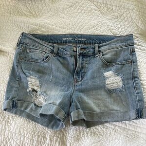 Old Navy Boyfriend jean shorts